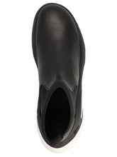 'Leather Mid' ankle boots